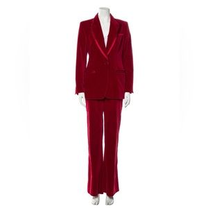 RARE! 1996 Gucci Tom Ford Women's Velvet Suit